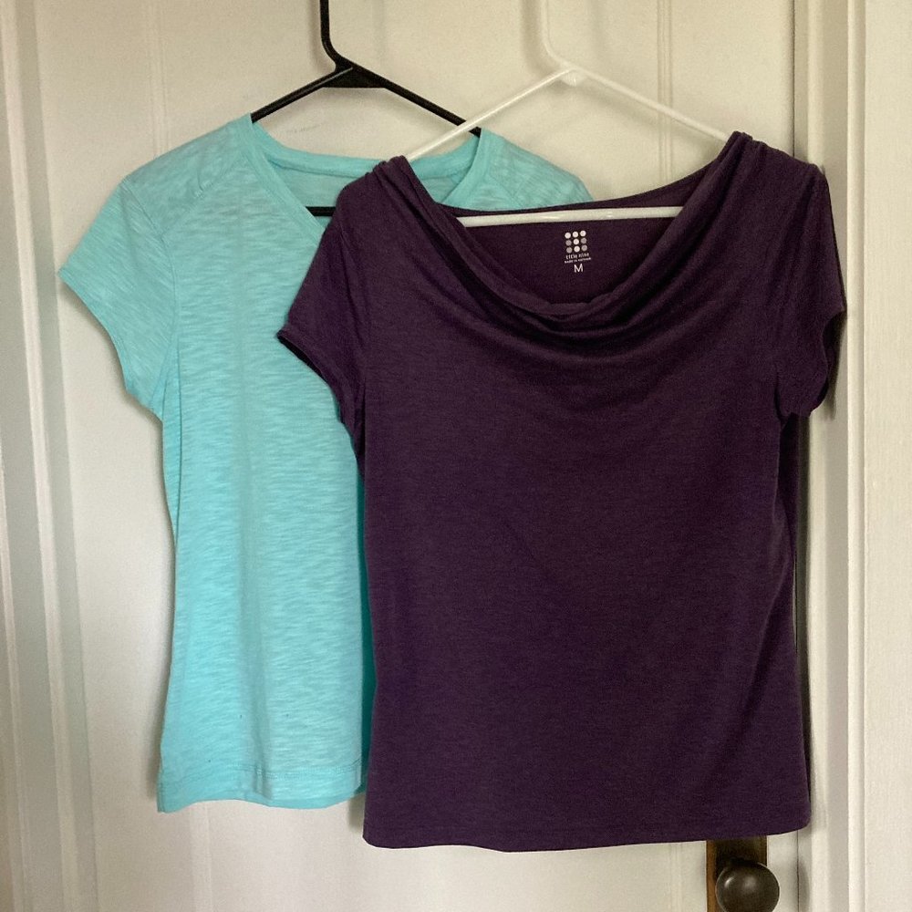 Two Title Nine shirts Breeze Matahari size M